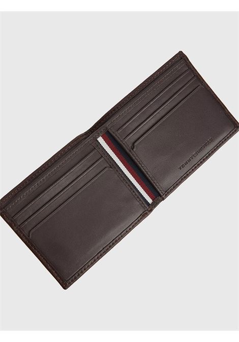 portafoglio piccolo in pelle TOMMY HILFIGER | AM0AM10606GB8